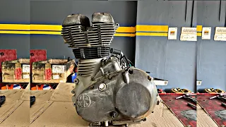 Royal Enfield classic 500 engine dismantling #royalenfield #engine