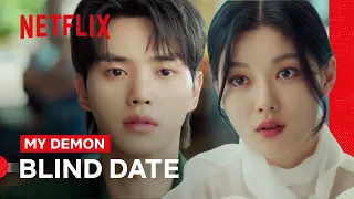 Song Kang and Kim You-jung Go on a Blind Date | My Demon | Netflix Philippines