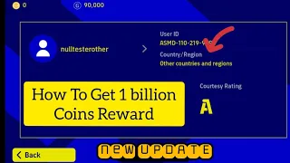 New UPDATE - how to get more than 300 coins if you register In other regions eFootball 2023 Mobile