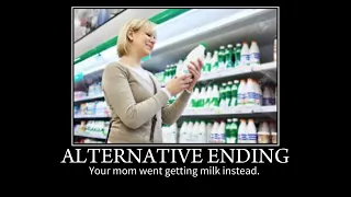 Dad Getting Milk All Endings