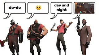 Day and night, I toss and turn I keep stress in my mind min- (TF2 Meme)