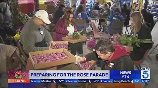 Rose Parade preparations near finish line as New Year's Day draws closer