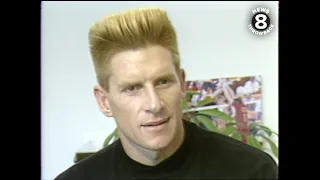 Olympic Volleyball player Steve Timmons Profile 1988