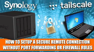 Tailscale on a Synology NAS - Secure Remote Connection without Port Forwarding or Firewall Rules