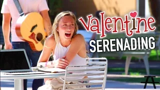 FREESTYLE SERENADING FOR VALENTINES!!