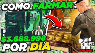 MELHOR ROTINA de FARM SOLO - COMO GANHAR DINHEIRO no GTA 5 ONLINE