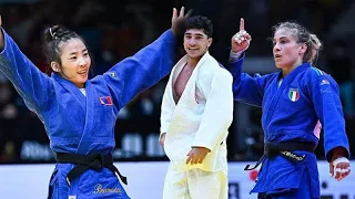 Giuffrida colora l'arena di Abu Dhabi di azzurro: perfetto inizio per i Campionati del mondo di Judo