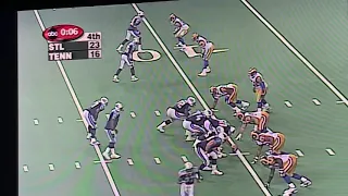 Rams vs titans super bowl 34 last play