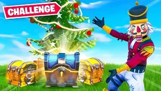 The CHRISTMAS LOOT ONLY Challenge in Fortnite!