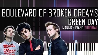 How To Play: Green Day - Boulevard Of Broken Dreams | Piano Tutorial + Sheets