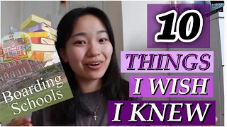 10 THINGS I WISH I KNEW BEFORE BOARDING SCHOOL