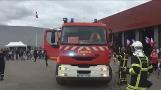 Départ VSAV01+ FPT Pompiers Lyon-Genas