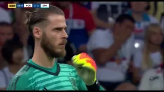 David De Gea vs Portugal (18/6/2018) FIFA World Cup