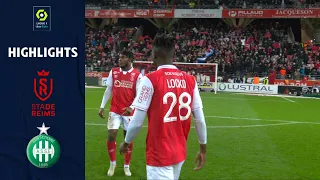 STADE DE REIMS - AS SAINT-ÉTIENNE (2 - 0) - Highlights - (SdR - ASSE) / 2021-2022