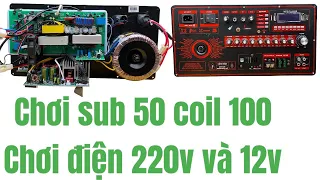 Mạch Loa Kéo Công Suất Lớn 900w|| Đánh Sub Hơi 40 50 Coil 100