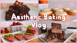 Aesthetic Baking Recipes for Relaxation | ASMR Cooking Sounds Piano Music No Talking | Study Relax