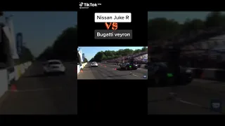 Bugatti Veyron vs. Nissan Juke R.