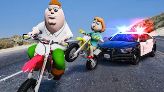 Breaking Family Guy out of Prison in GTA 5