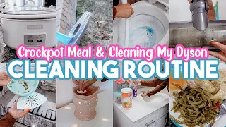 CLEAN WITH ME|EXTREME CLEANING MOTIVATION|CLEANING ROUTINE + EASY CROCKPOT MEAL {CLEANING MUSIC}