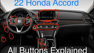 2022 Honda Accord All Buttons & Features Explained! 2021 21 22