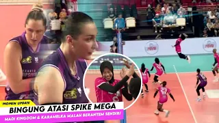 Spike Mega Terlalu Tajam! Pengakuan Pemain Asing popsivo polwan Setelah Di Buat Mega Pontang Panting