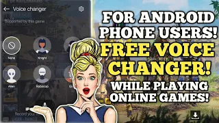 FREE VOICE CHANGER WHILE PLAYING ONLINE GAMES! | VOICE CHANGER TUTORIAL! (TAGALOG 2022)