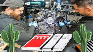 Druhá časť Audi S4 B5 , vytriezvenie po rozobratí a viac problémov ktoré treba riešiť