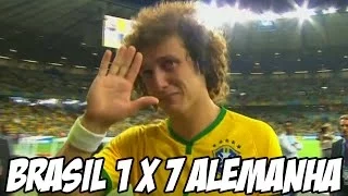 Brasil 1 X 7 Alemanha - Fim da Copa do mundo para a seleção Brasileira