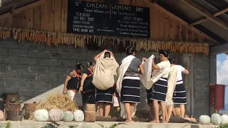 Chizami Women's Society| Exhibiting The Traditional Way of Harvesting Paddy|Chizami|Phek|Nagaland