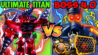 ULTIMATE TITAN DRILLMAN VS STRONGEST BOSS in Toilet Tower Defense