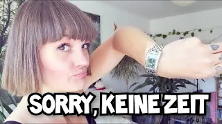 Sorry, keine Zeit