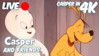 Learning to be Kind | Livestream 🔴  | Casper And Friends In 4K | Cartoons for Kids