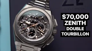 $70,000 DOUBLE Tourbillon Zenith Defy Extreme