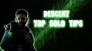 The Division 2 "DESCENT TOP SOLO GUIDE/TIPS FOR BEGINNERS"