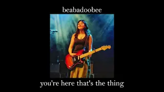 beabadoobee - you're here that's the thing (slowed)