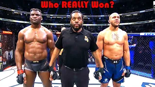 ROBBERY?!! Who REALLY Won? (Francis Ngannou vs Ciryl Gane)