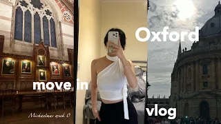 university move in vlog | first week, oxford city & uni ...