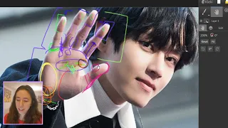 🧩 KIM TAEHYUNG PALM READING | What an eccentric personality! 🧩