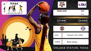 Texas A&M vs No. 13 LSU | SEC | 2.19.24