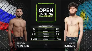 Amazing killer fight | Sergey Shishkin vs Malik Kakaev