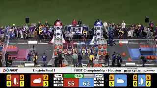 Einstein Final 1 - 2019 FIRST Championship - Houston