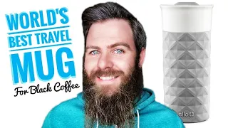 World's Best Travel Mug 2021 "Black Coffee" ☕ Ello Ogden Ceramic Cup 👍😁