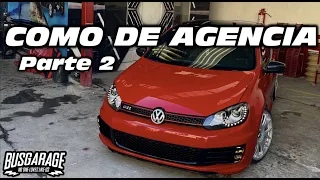 ASÍ QUEDO EL NUEVO FRENTE DE MI GTI MK6 😱  *MUCHO MAS AGRESIVO | ALEX BUSGARAGE #AUTOS #TUNING #VW