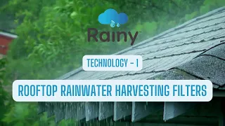 Rooftop Rainwater Harvesting Filter & Groundwater Recharging Via "V-wire" Technology