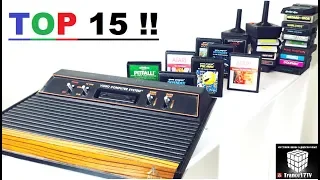 Atari 2600 TOP 15 Games - die besten Klassiker/ 😎 Retro Corner/Trance17TV