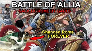 Battle of Allia and Sack of Rome by Gauls Oversimplified - DOCUMENTARY