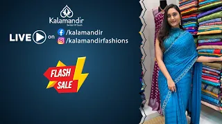 Flash Sale  | WhatsApp Number 9852 9852 99 | Kalamandir Sarees LIVE