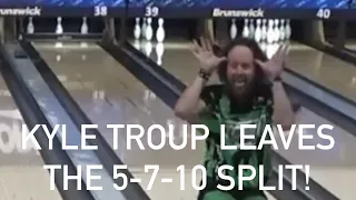 Kyle Troup Leaves The 5-7-10 Split During USBC Masters Qualifying