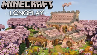 Minecraft Survival, Relaxing Longplay - Cherry Blossom House (No Commentary) 1.20 (#1)