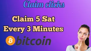 Short Claim 5 Sat every 3 Minutes pay you instantly on faucetpay